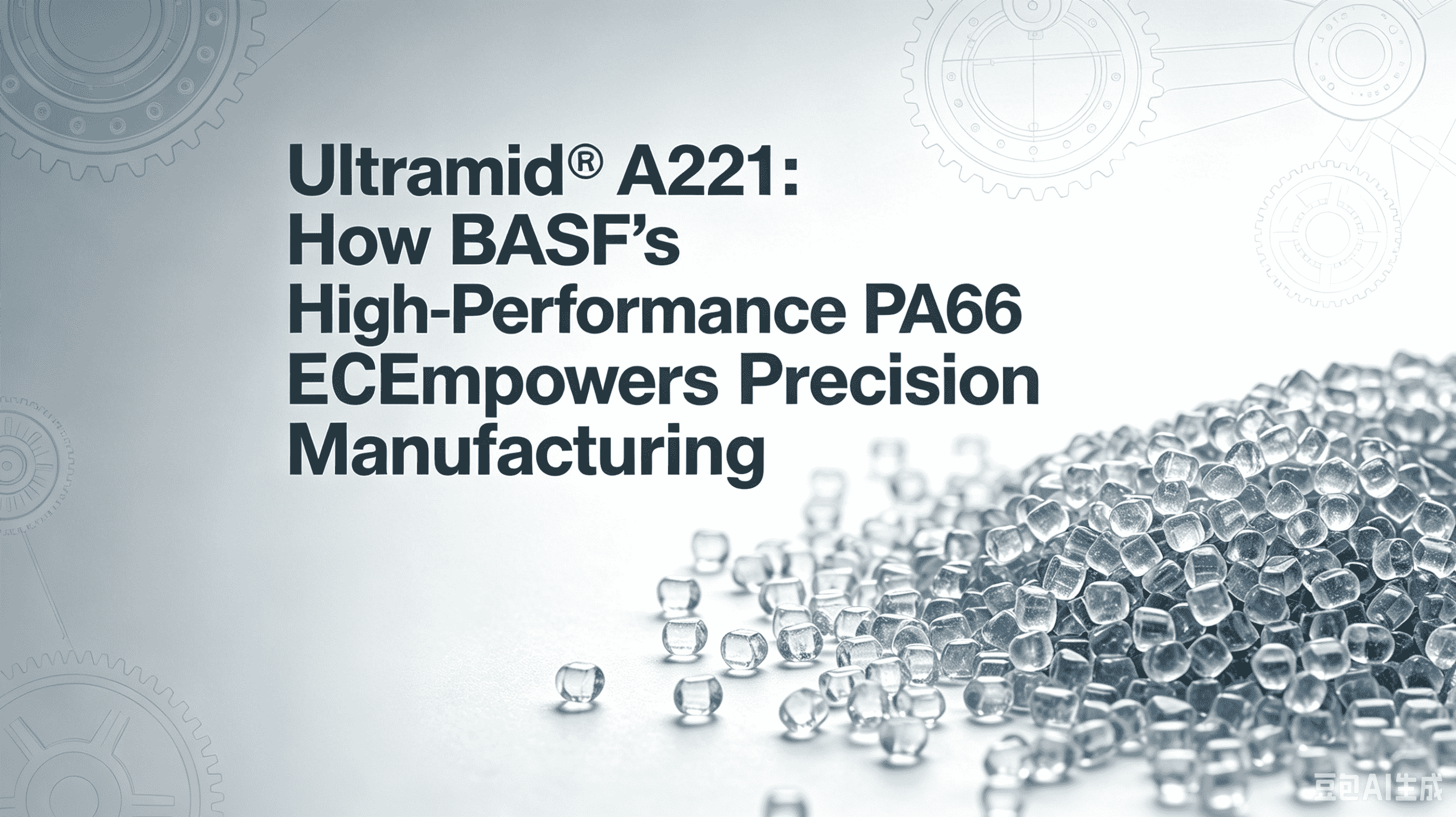 Ultramid® A221: كيف يعمل PA66 عالي الأداء من BASF على تمكين التصنيع الدقيق